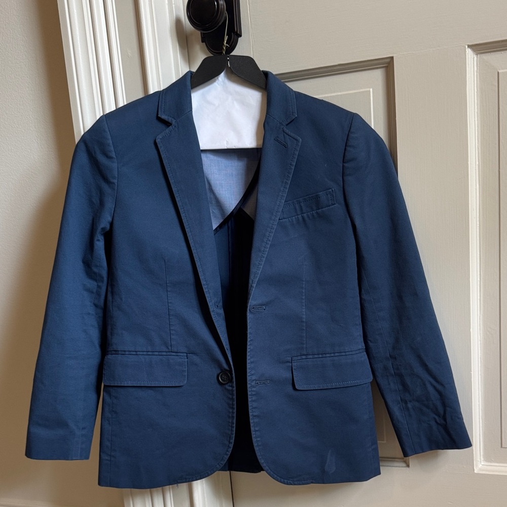 J Crew Crewcuts Thompson blue suit - size 10